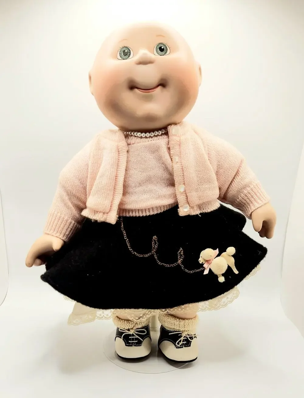 96 Cabbage Patch Kids Doll Original Appalachian Artworks 12” Poodle Skirt No Wig